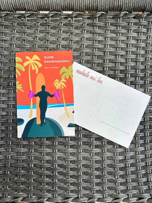 Duke Kahanamoku Postcard